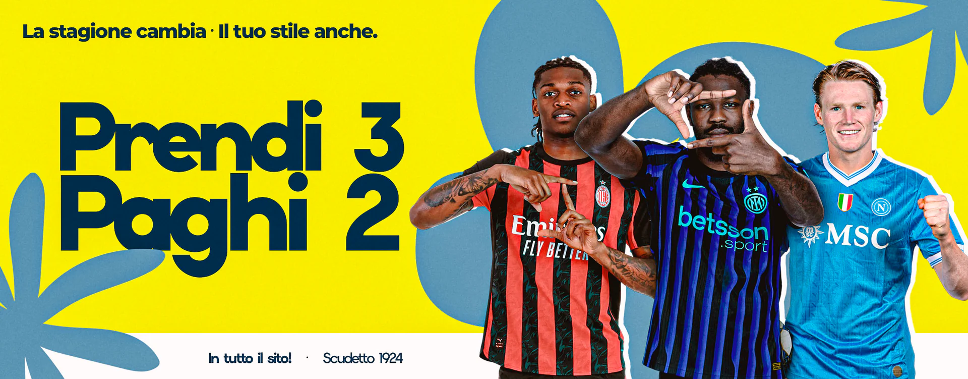 Vesti la tua passione sportiva